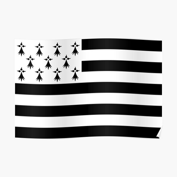 flag-of-brittany-france-poster-for-sale-by-mo91-redbubble