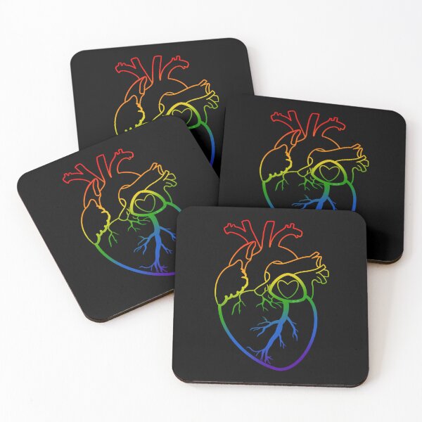 Item preview, Colorful Anatomically Correct Heart v.1 designed and sold by Zeons-Art.