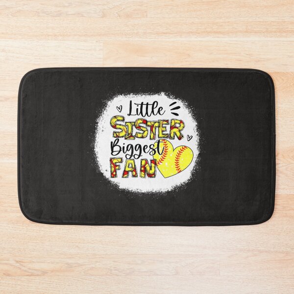 Item preview, Softball Sister  Little Sister Biggest Fan 67 designed and sold by fawsonpnhamme.