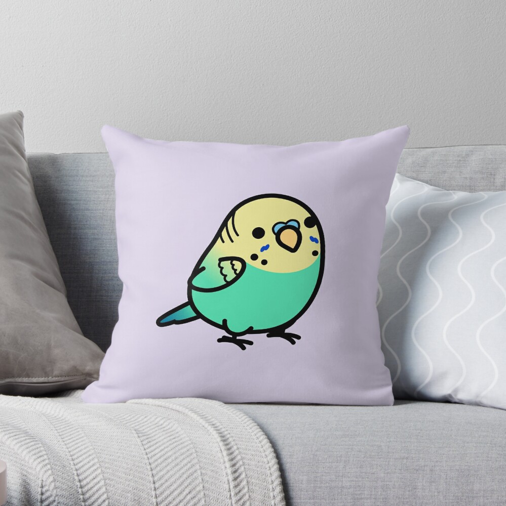 Item preview, Throw Pillow designed and sold by birdhism.