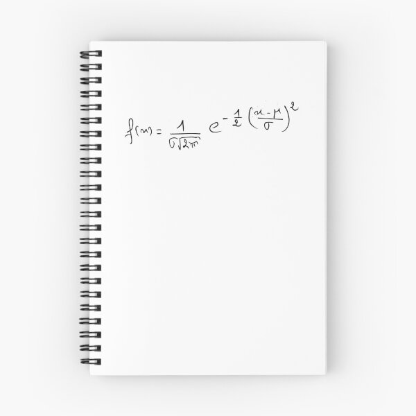 Item preview, normal distribution, probability and statistics handwritten designed and sold by NoetherSym.