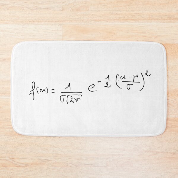 Item preview, normal distribution, probability and statistics handwritten designed and sold by NoetherSym.