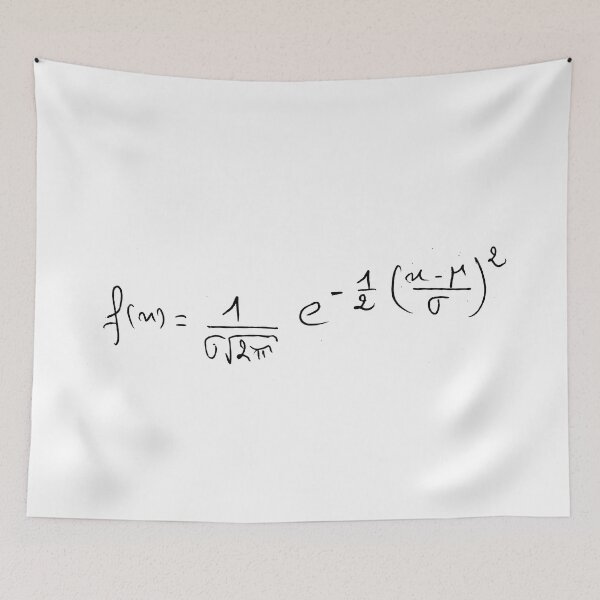 Item preview, normal distribution, probability and statistics handwritten designed and sold by NoetherSym.