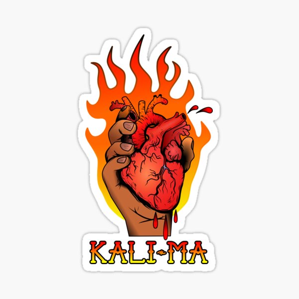 Heart of Fire Car Sticker – WallDesign