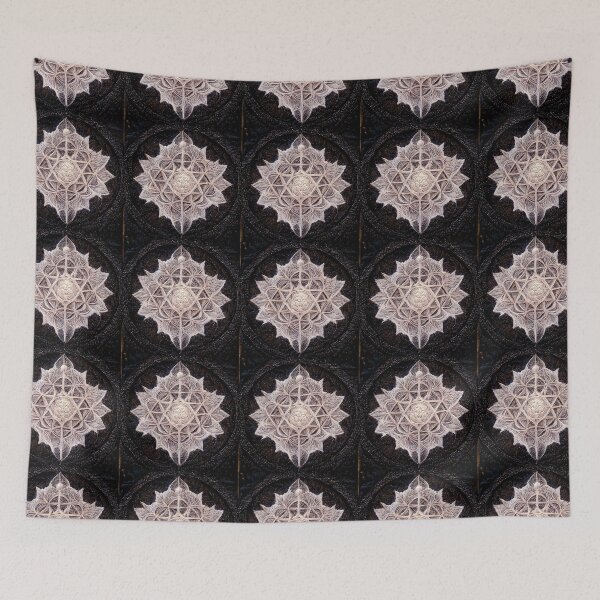 Item preview, Metatron Fractal Mandala Zentangle lilac designed and sold by Prilidiarts.