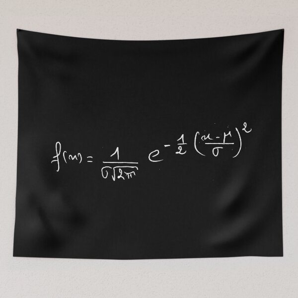 Item preview, normal distribution, probability and statistics handwritten designed and sold by NoetherSym.