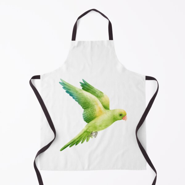 Item preview, Watercolor Green Budgie Bird designed and sold by silviaol.