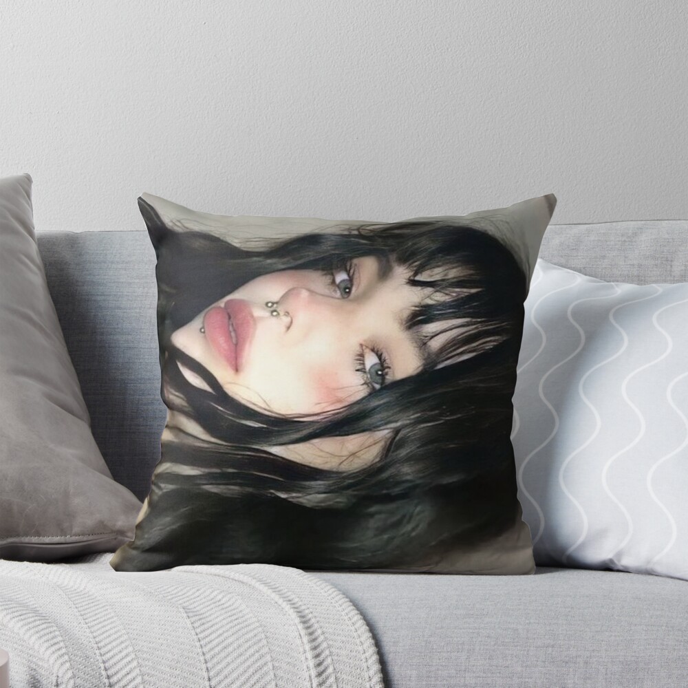 Item preview, Throw Pillow designed and sold by emoartwork.