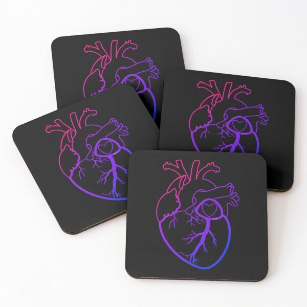 Item preview, Colorful Anatomically Correct Heart v.2 designed and sold by Zeons-Art.