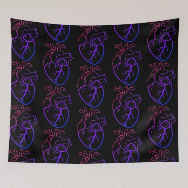 Item preview, Colorful Anatomically Correct Heart v.2 designed and sold by Zeons-Art.