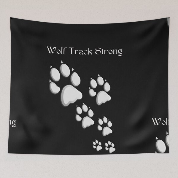 Item preview, Be Strong As A Wolf  designed and sold by MckinleyArt.