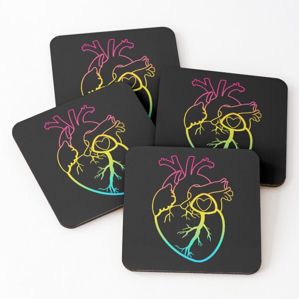 Item preview, Colorful Anatomically Correct Heart v.3 designed and sold by Zeons-Art.