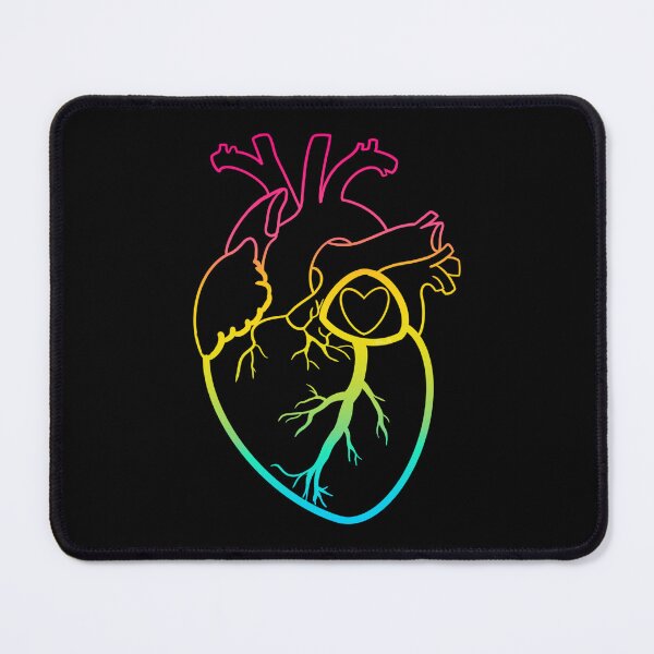 Item preview, Colorful Anatomically Correct Heart v.3 designed and sold by Zeons-Art.