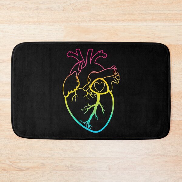 Item preview, Colorful Anatomically Correct Heart v.3 designed and sold by Zeons-Art.