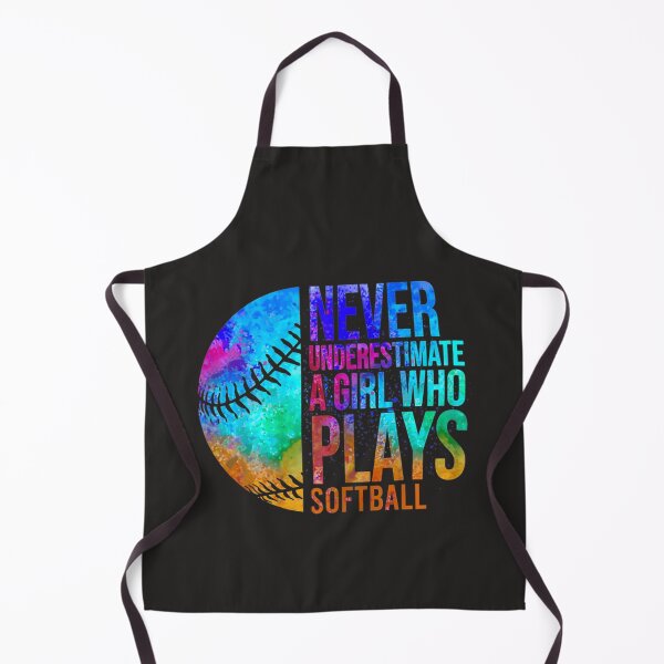 Item preview, Softball Women Never Underestimate A Softball Girl Tie Dye designed and sold by fawsonpnhamme.