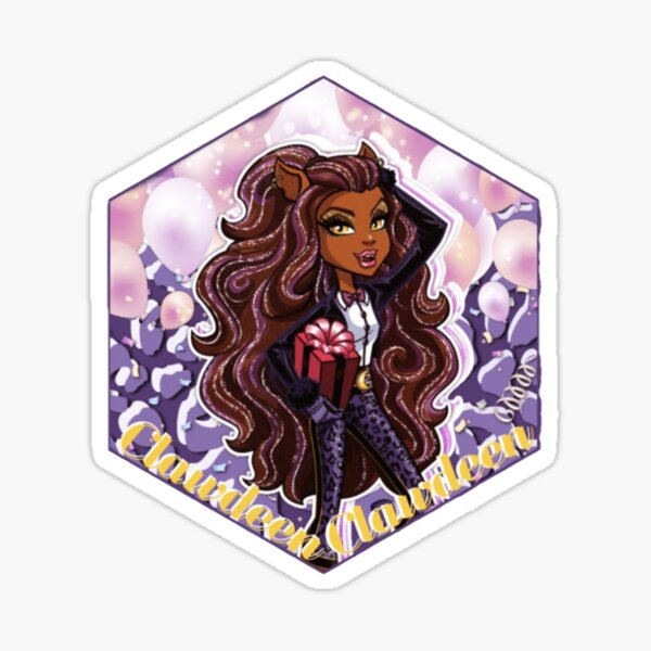 Monster High™ Clawdeen Wolf Vinyl Sticker