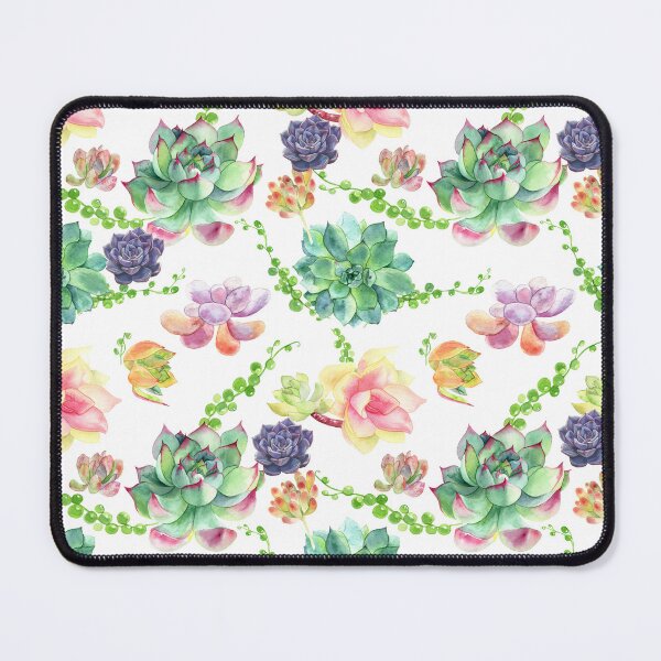 Item preview, Watercolor Succulent Plants designed and sold by silviaol.