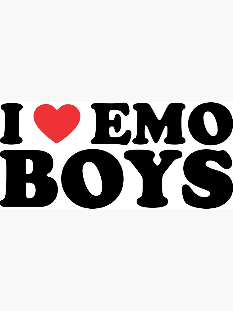 I heart emo boys emo girls Egirl Eboy  Tank Top for Sale by