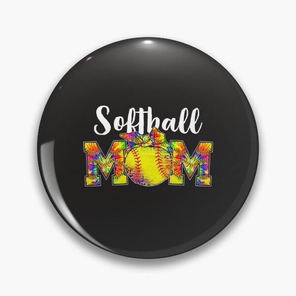 Item preview, Tie Dye Softball Mom Tee Softball Game Day Vibes Mothers Day 52 designed and sold by fawsonpnhamme.