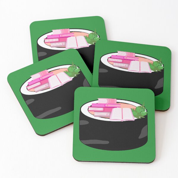 Item preview, Pink Wink Sushi Book Roll designed and sold by tmdaliggr.