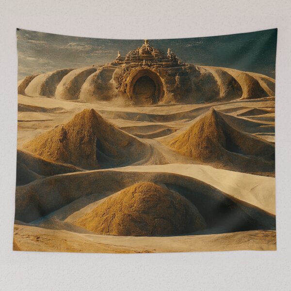 Item preview, The Desert Temple designed and sold by Hypnofantasy.