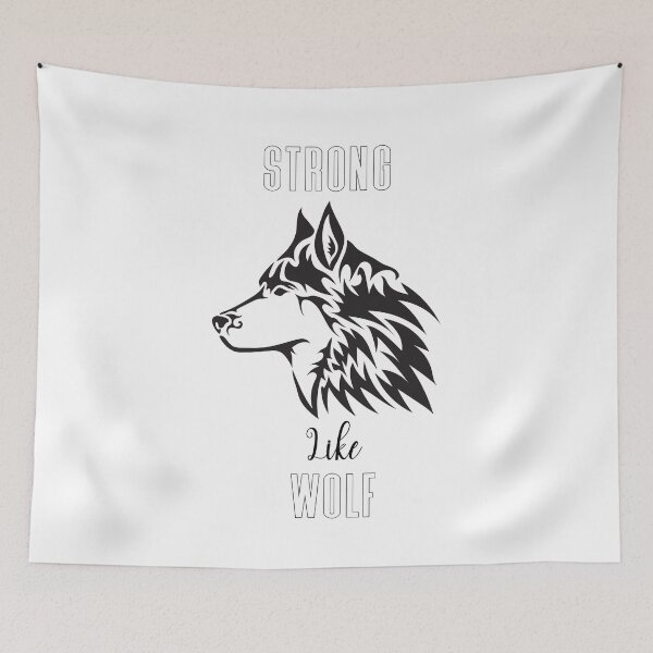 Item preview, Strong like Wolf  designed and sold by KereetsaOne.