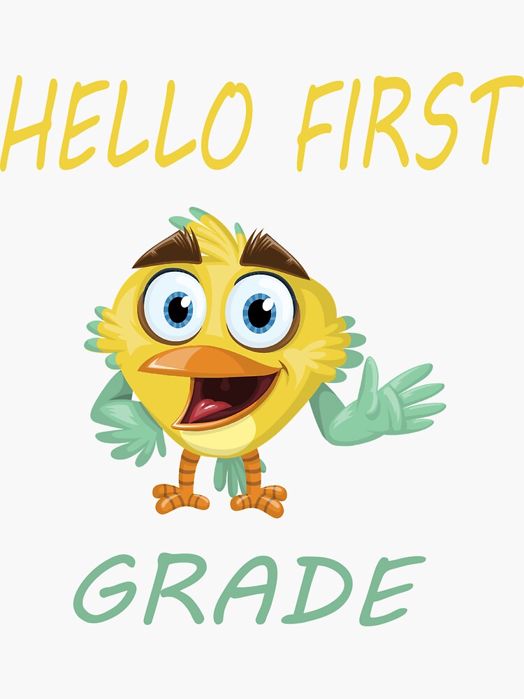 first-grade-is-the-best-grade-sticker-for-sale-by-affordableart