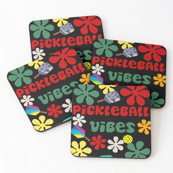 Item preview, Cool Pickleball Vibes Sports Retro Art designed and sold by Nature's Fancy.
