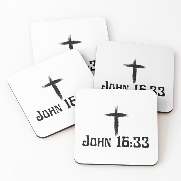 Item preview, John 16:33 designed and sold by VerseGifts.