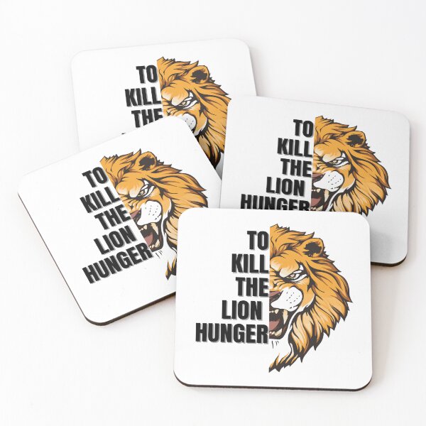 Item preview, Kill The Lion Hunger designed and sold by Hypert-Shirt.