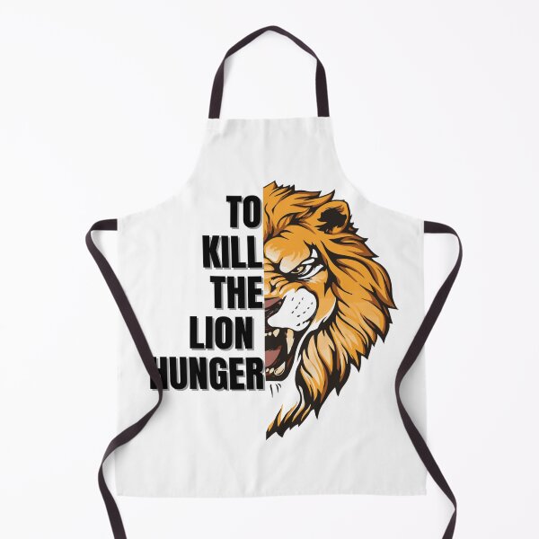 Item preview, Kill The Lion Hunger designed and sold by Hypert-Shirt.