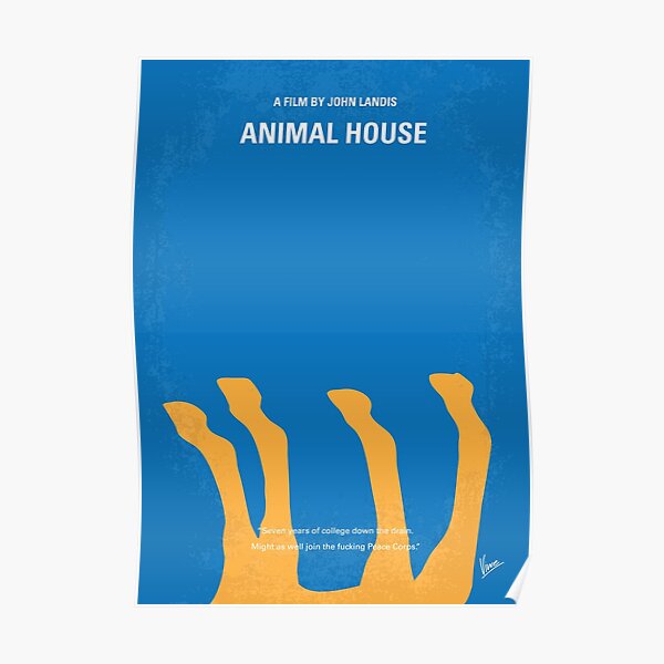 No230- Animal House minimal movie poster Poster