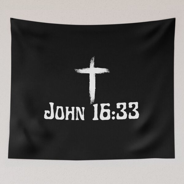 Item preview, John 16:33 designed and sold by VerseGifts.