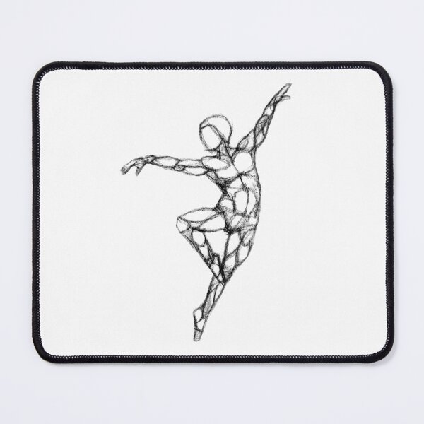 Item preview, Artistic Pencil Sketch Ballerino Dancing designed and sold by danceink.