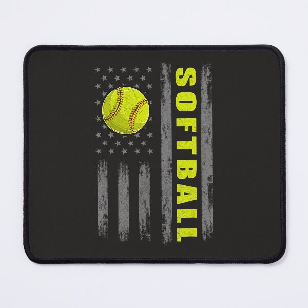 Item preview, USA Patriotic Softball, American Flag 148 designed and sold by fawsonpnhamme.