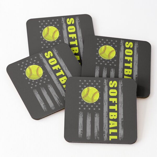 Item preview, USA Patriotic Softball, American Flag 148 designed and sold by fawsonpnhamme.