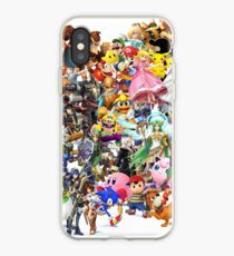 Super Smash Bros characters iPhone Case