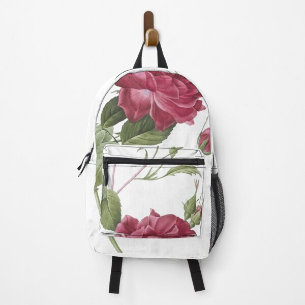 Item preview, Vintage Blood-Red Bengal Rose Botanical Illustration designed and sold by DinoCatastrophe.