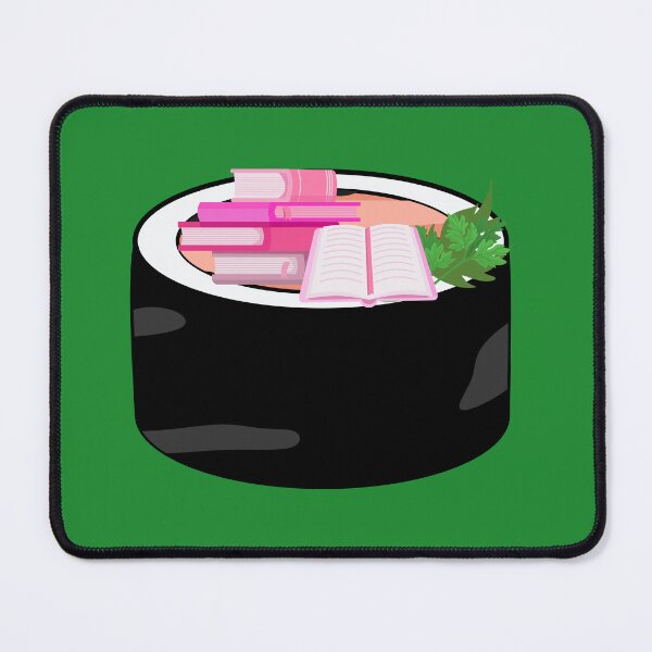 Item preview, Pink Wink Sushi Book Roll designed and sold by tmdaliggr.