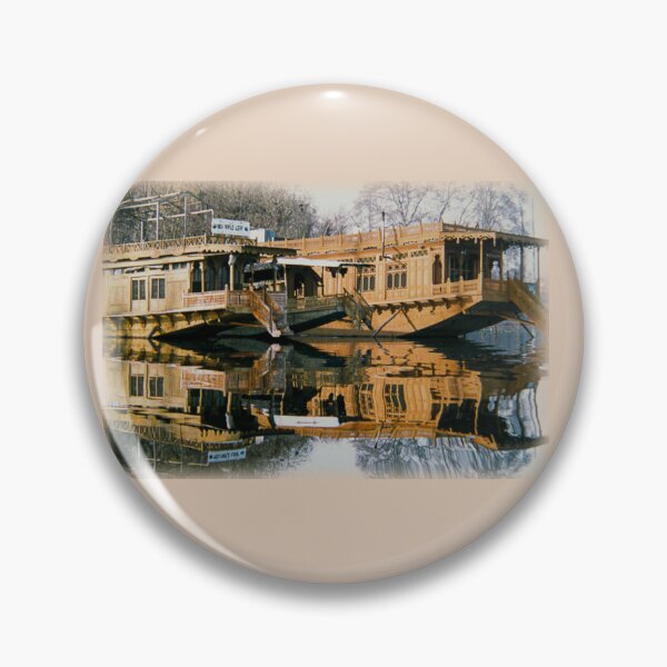 Item preview, Houseboat on Dal Lake designed and sold by indiafrankk.