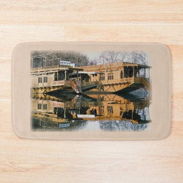 Item preview, Houseboat on Dal Lake designed and sold by indiafrankk.