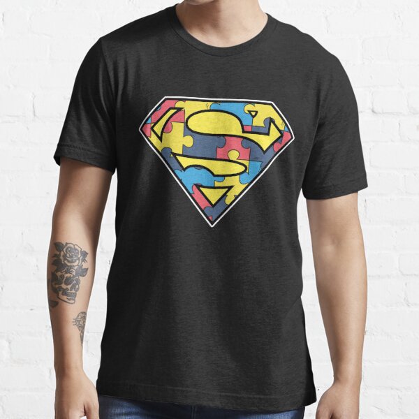 Autism For Men T Shirts Redbubble - superman breast cancer roblox