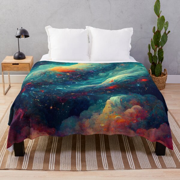 Item preview, Colorful Galaxy Starry Space Universe designed and sold by MythicPrompts.