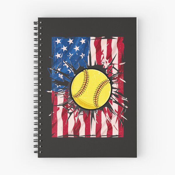Item preview, Vintage Softball 4th of July Men USA American Flag Boys Kids 126 designed and sold by fawsonpnhamme.