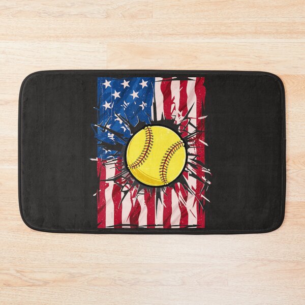 Item preview, Vintage Softball 4th of July Men USA American Flag Boys Kids 126 designed and sold by fawsonpnhamme.