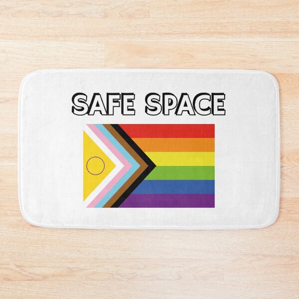 Item preview, Intersex Inclusive Pride Progress Pride Flag - SAFE SPACE designed and sold by Inspirationmotivation.