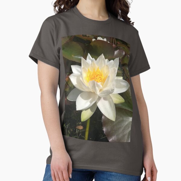Item preview, Single white waterlily photograph  designed and sold by esvb.