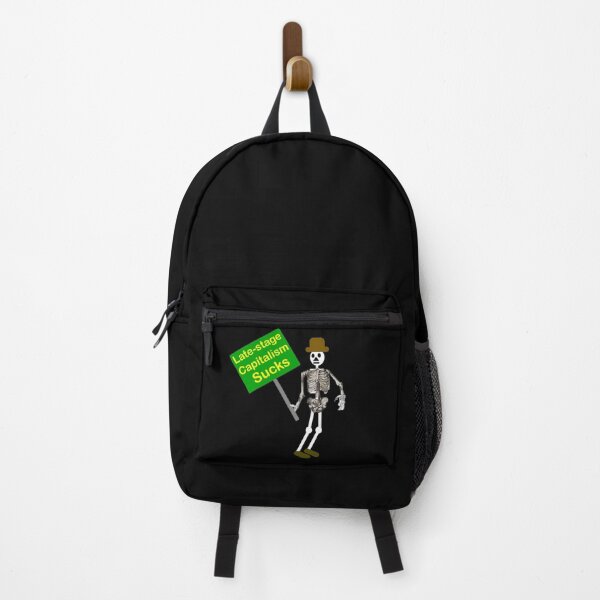Item preview, Late-stage capitalism skeleton design designed and sold by Rachel the Artist .