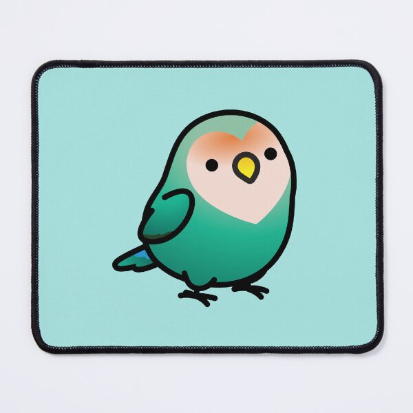 Item preview, Chubby Dutch Blue Peach-faced Lovebird designed and sold by birdhism.