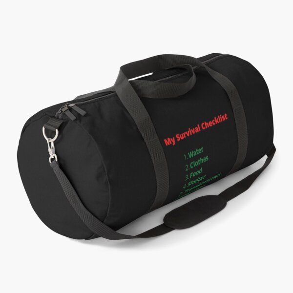Item preview, My Survival Checklist Design designed and sold by OldDaysPast.
